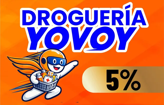 Droguería Yovoy: 5 % de descuento